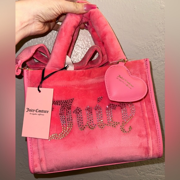 Juicy Couture Pink Lemonade Big Spender Mini Tote Bag - Picture 1 of 5